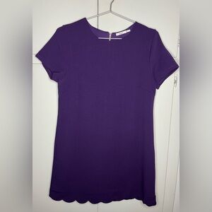 Deep Purple Dress Lined Large